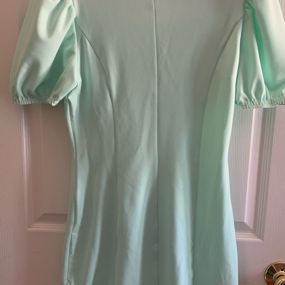 Asymmetrical button front mini dress - Picture 2 of 4